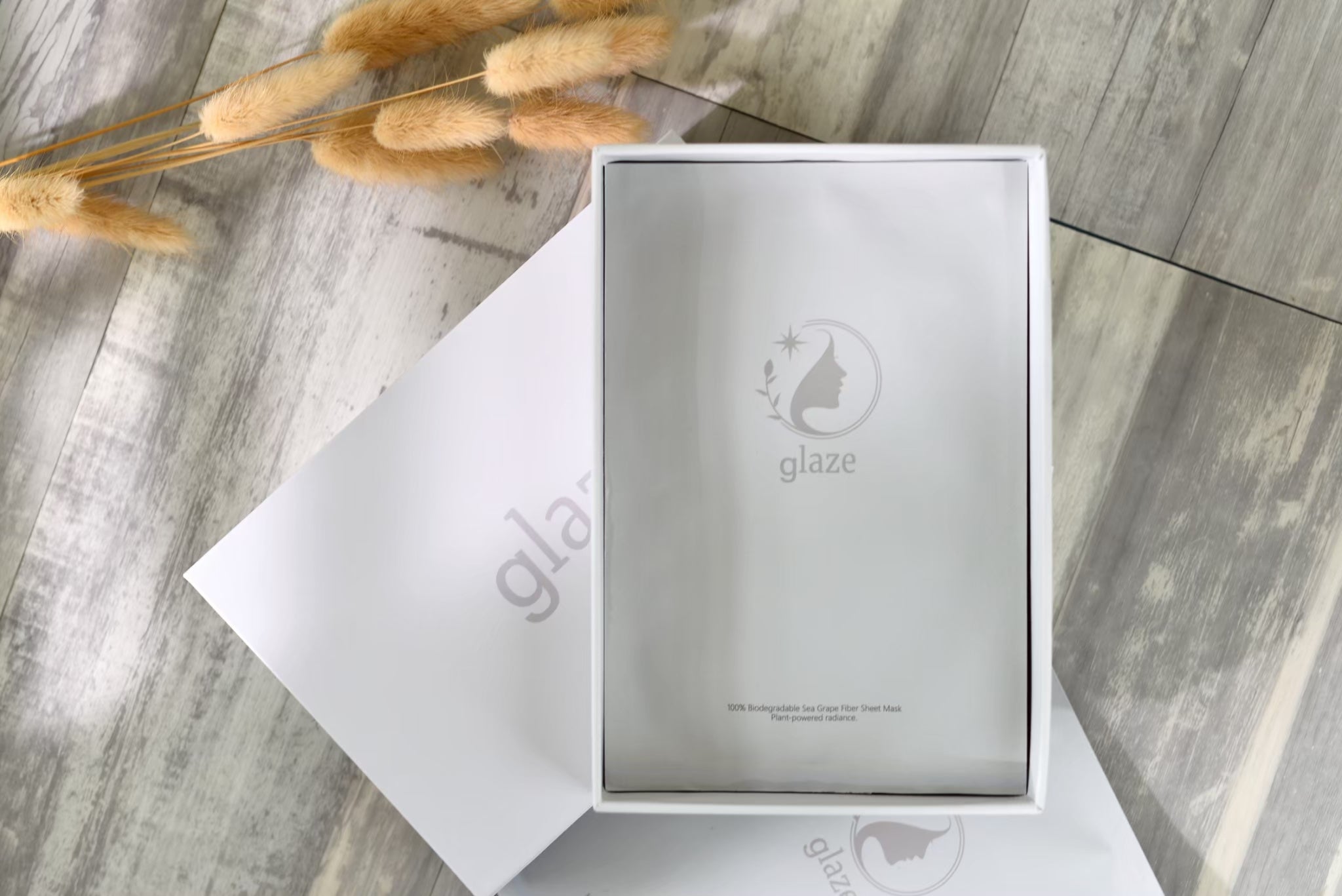 【glaze琉璃肌】山茶花植泌體x藍銅胜肽x海葡萄纖維面膜