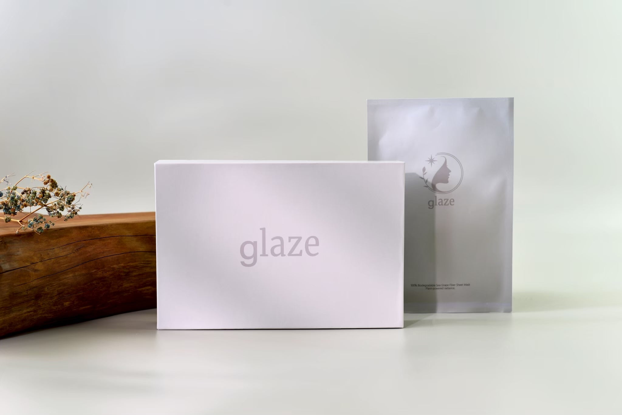 【glaze琉璃肌】山茶花植泌體x藍銅胜肽x海葡萄纖維面膜